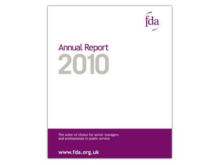 FDA Annual Report. Designed by The Design Mill