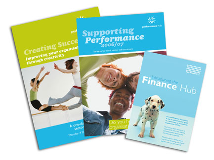 Performance Hub literature produced on behalf of Public Life. Designed by The Design Mill